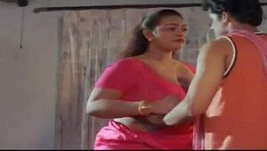 Mallu Actress Shakeela Hot Romance With Servent In Midnight